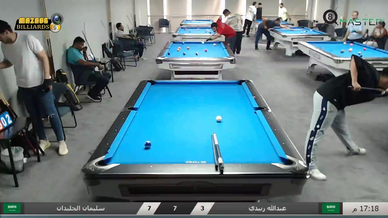 بطولة نادي كيو ماستر الافتتاحية 2022 الرياض / سليمان الجليدان vs عبدالله زبيدي