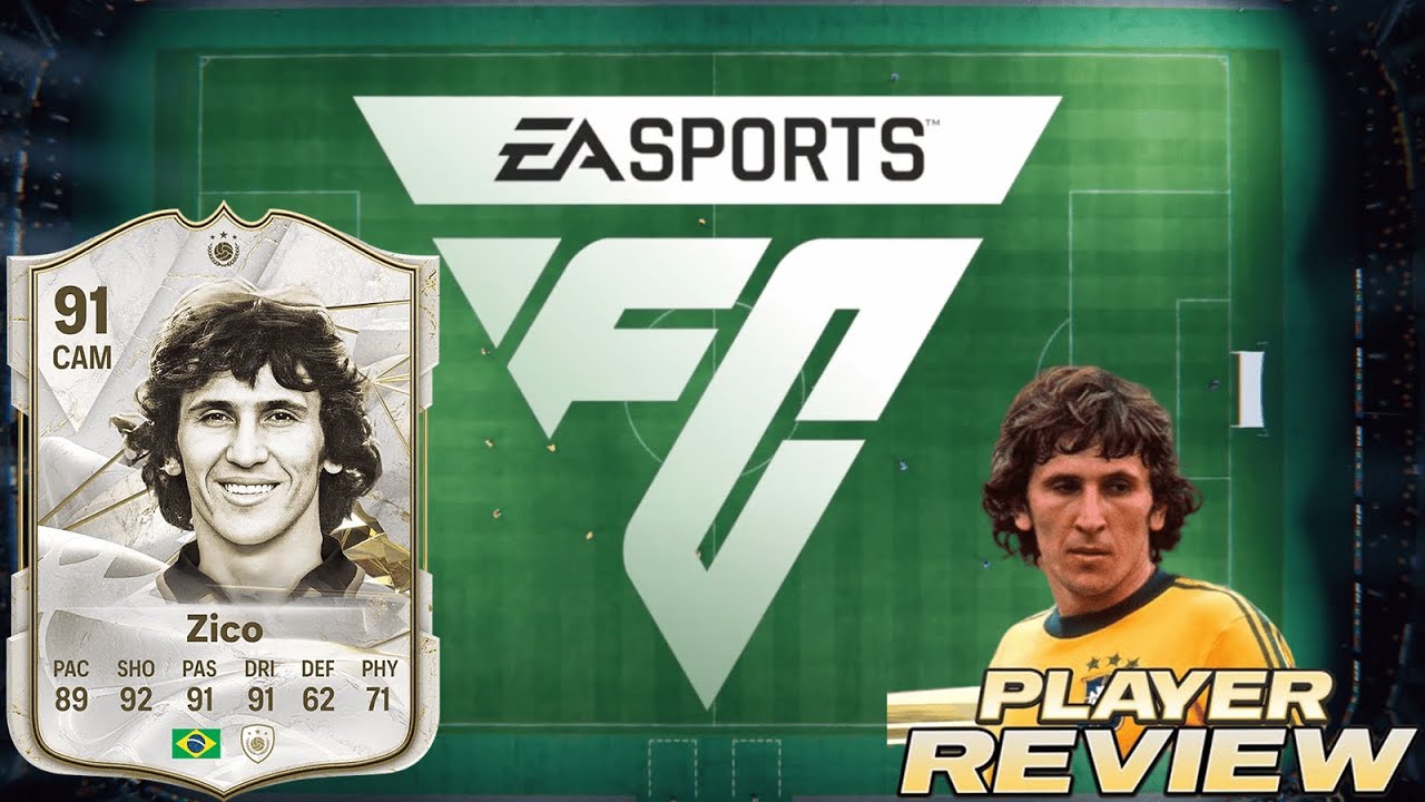 🔥91 ICON ZICO PLAYER REVIEW - EA FC 24 ULTIMATE TEAM