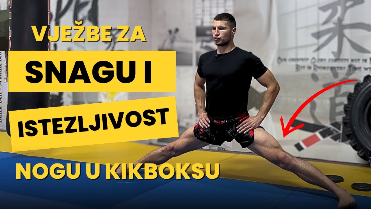 Vježbe za jake Nožne Udarce | Online Kurs Kik Boksa