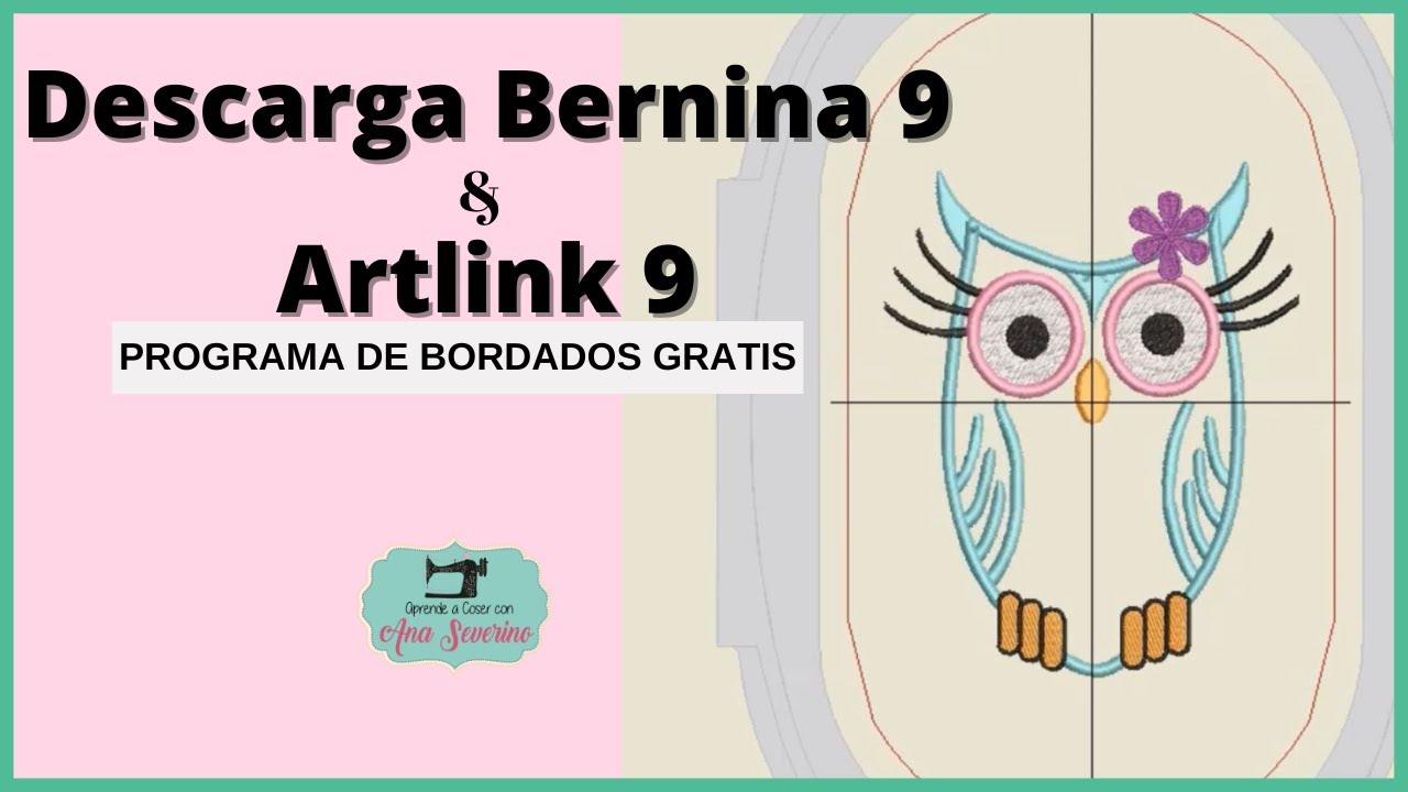 DESCARGA GRATIS PROGRAMAS DE BORDADOS BERNINA ARTLINK 9 Y BERNINA 9