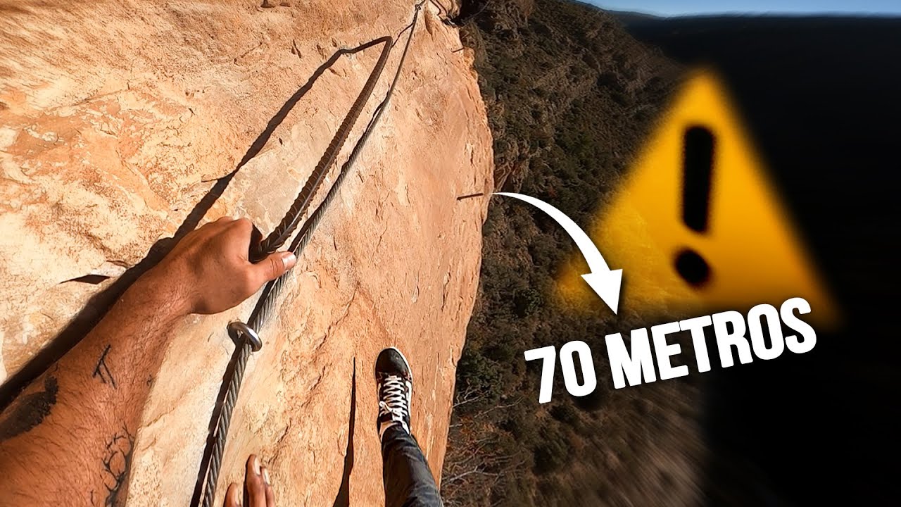 'Cágate Lorito', así se llama la VIA FERRATA MÁS DIFÍCIL de España⚠️ - GUILLE WHAT VLOGS