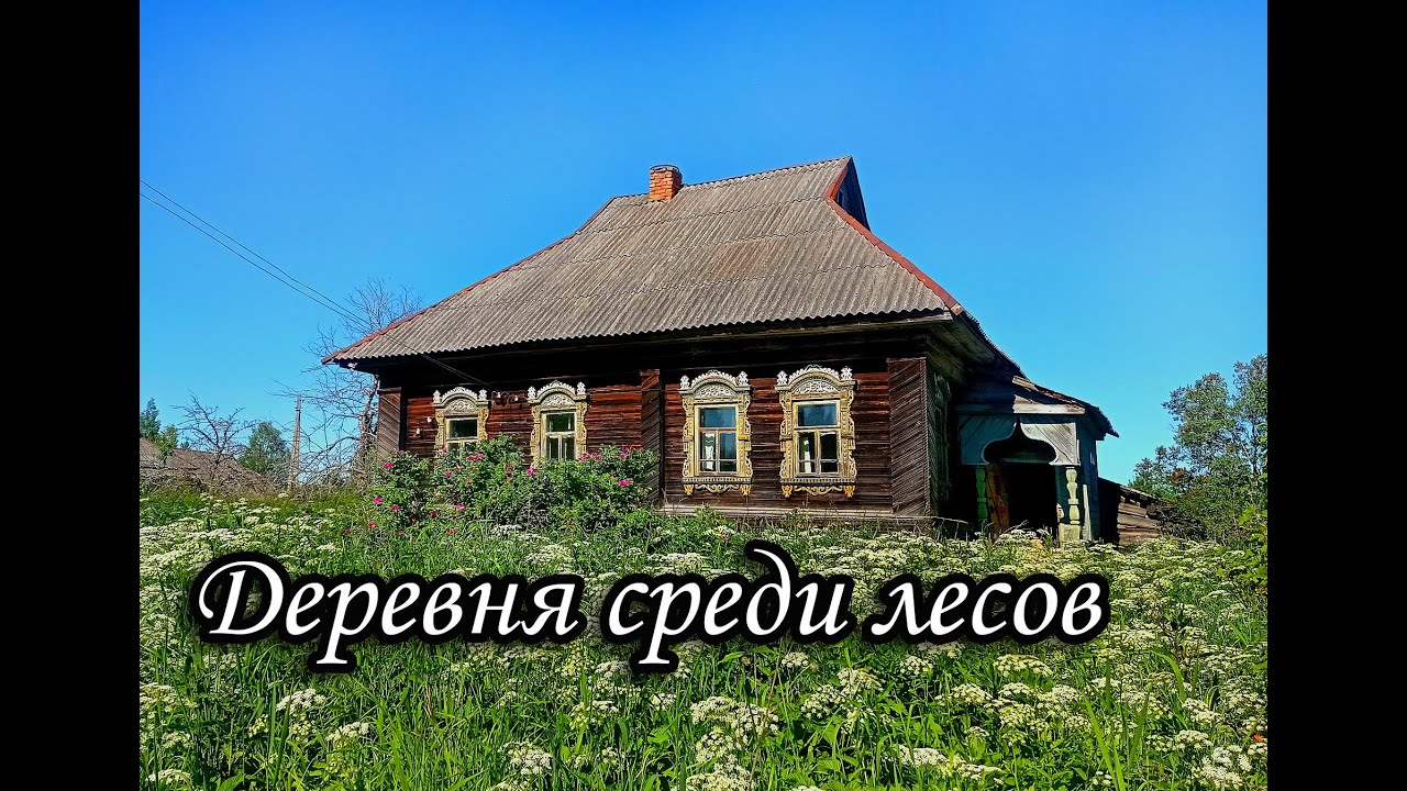 НЕДАВНО ПОКИНУТАЯ ДЕРЕВНЯ Ярославской области. Часть 1