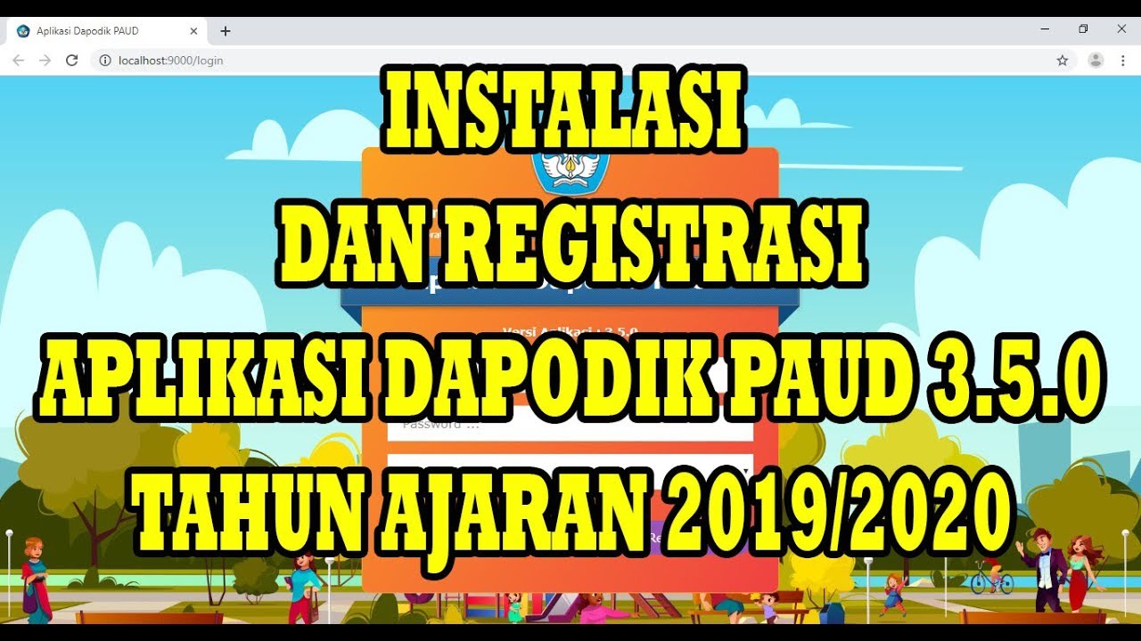 [TUTORIAL] Cara Instal Aplikasi Dapopaud 3.5.0 dan Registrasi Tahun Ajaran 2019/2020
