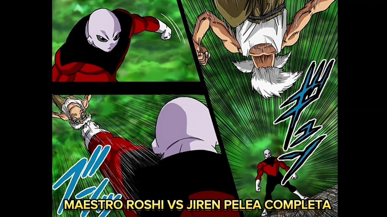 MAESTRO ROSHI VS JIREN PELEA COMPLETA | Kokun Z