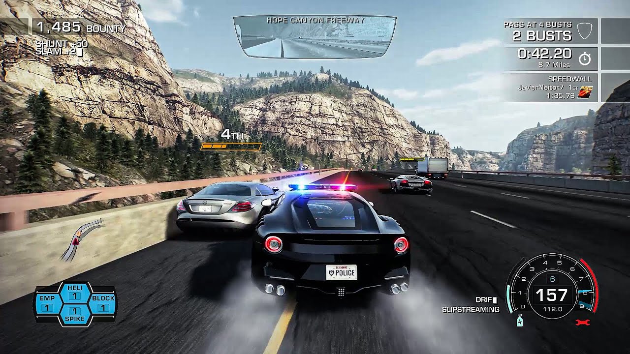 NFS Hot Pursuit Remastered — мод Ferrari F12 и события завершения гонки