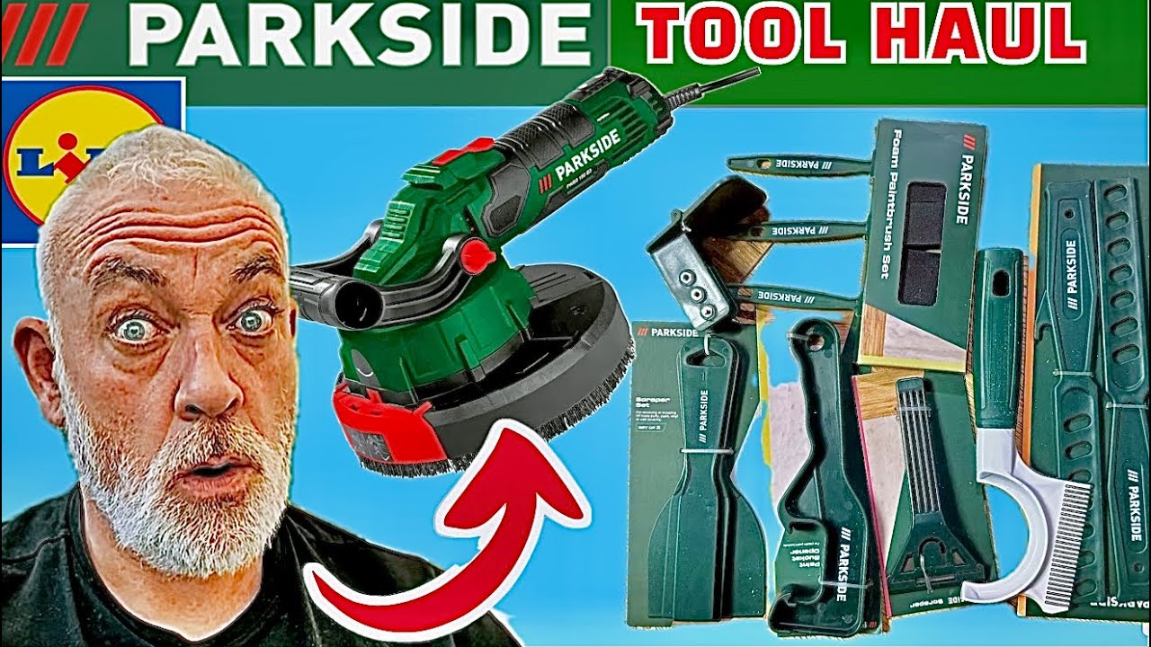 Шлифовальная машина для пола и стен Parkside 😃 и недорогие инструменты для самостоятельного декор...