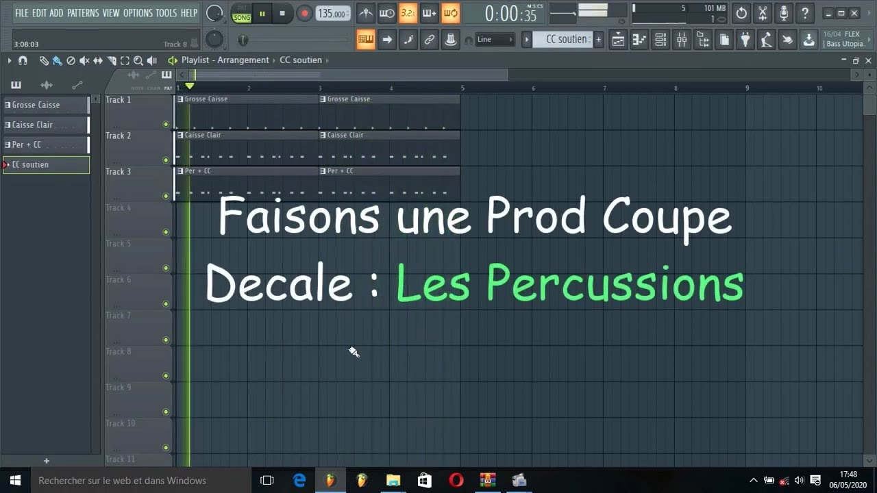Faisons Une Prod Coupé Décalé : Les Percussions