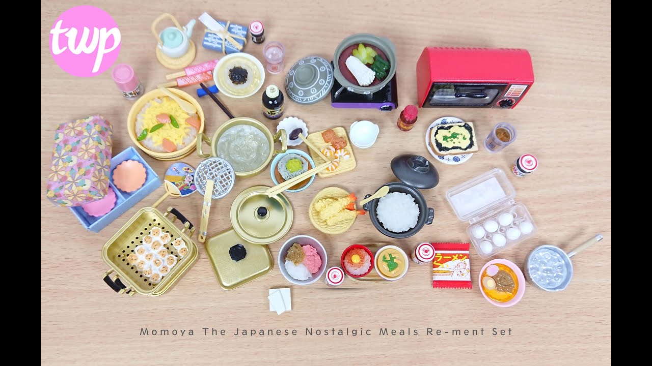 Re-ment Momoya The Japanese Nostalgic Meals Set
