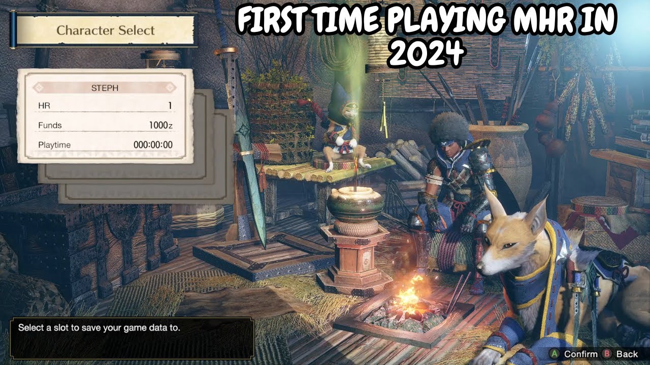 FIRST TIME PLAYING MONSTER HUNTER RISE IN 2024