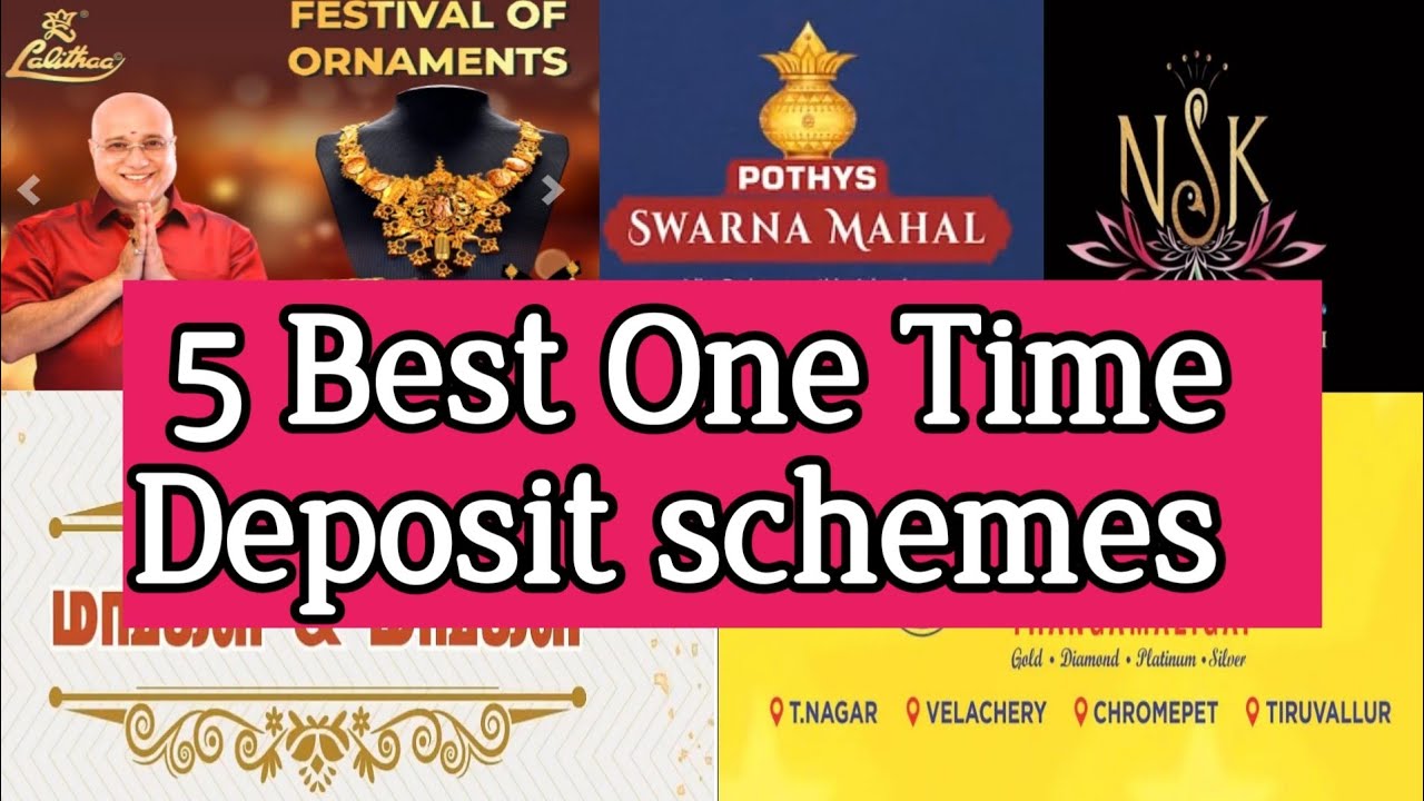 Best 5 jewellery shops one time deposit scheme🥰 #gold #gold savings #grt #lalithajewellery