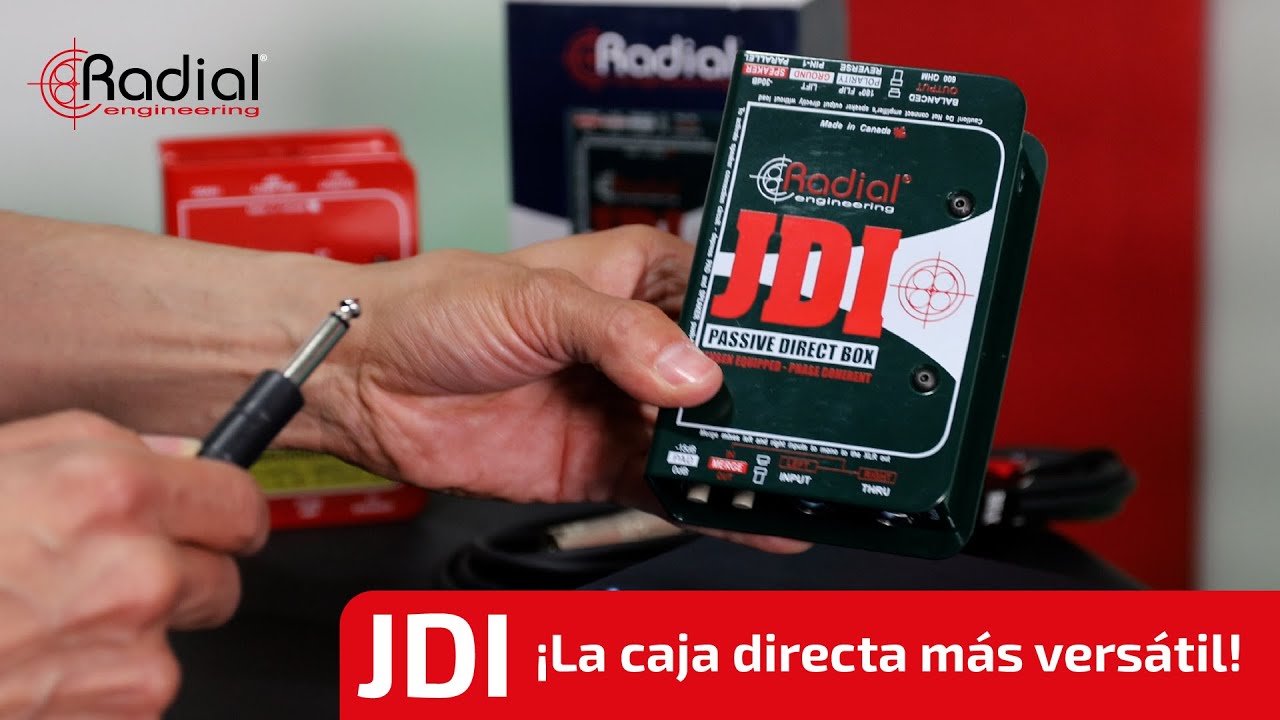 &iexcl;JDI &iexcl;La caja directa m&aacute;s vers&aacute;til! 💪🏼 | RADIAL