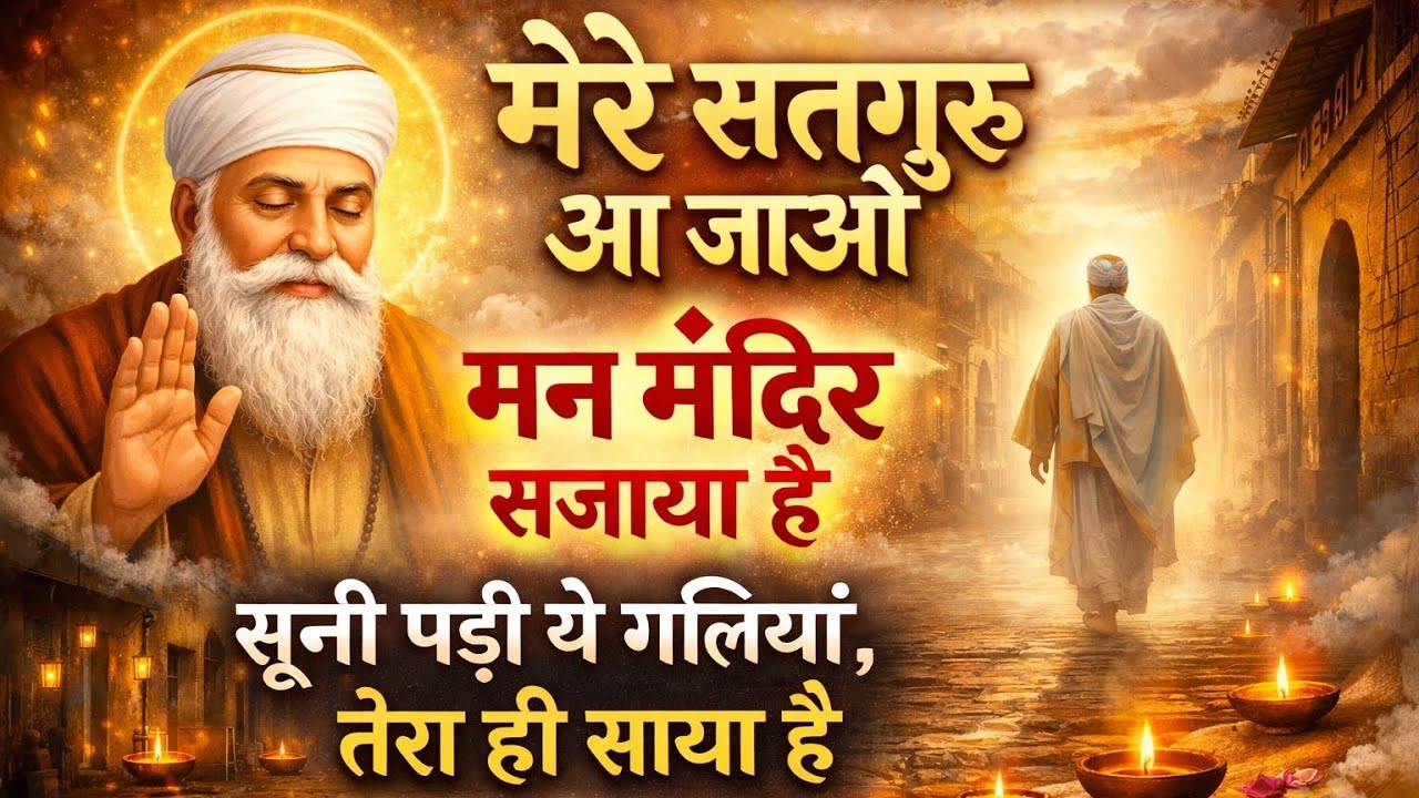 Mere satguru aa jao man mandir sajaya hai suni padi ye galiya tera hi saya hai