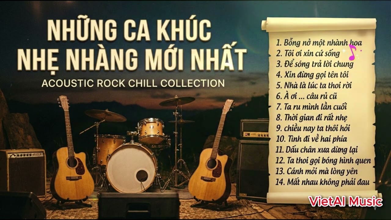 NHỮNG CA KHÚC ROCKBALLAD NHẸ NHÀNG MỚI NHẤT