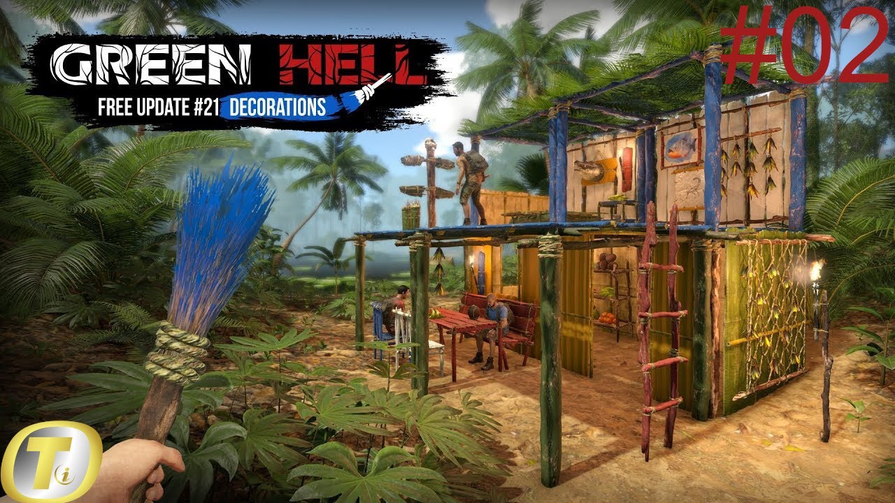 Je redécore ma base de fond en comble! | Green Hell | Decorations
