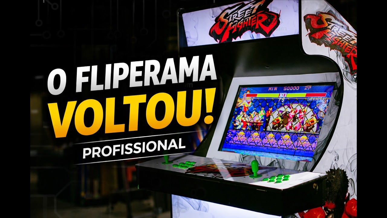 Fliperama Profissional: Conheça a Qualidade das Máquinas Entretonic