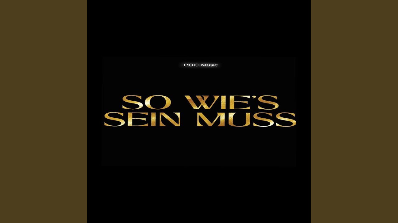 SO WIE'S SEIN MUSS (feat. Chukz & David Turner)