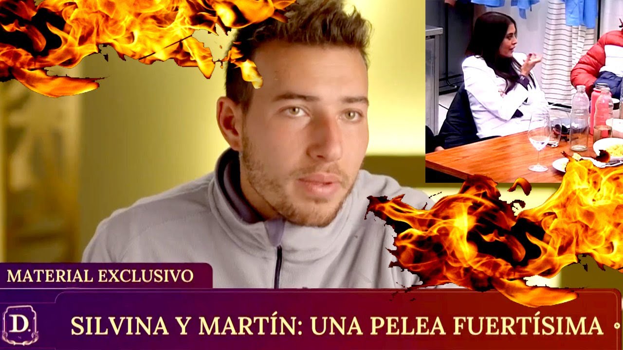 MATERIAL EXCLUSIVO: LA FUERTE PELEA ENTRE SILVINA LUNA Y MART&Iacute;N SALWE QUE NADIE VIO