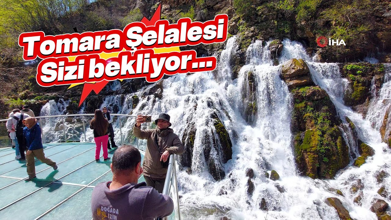 Türkiye’nin en etkileyici şelalelerinden Tomara Şelalesi ziyaretçilerini ağırlamaya başladı