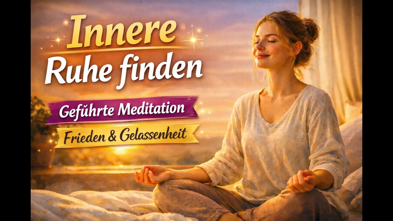 Geführte Meditation für innere Ruhe | Gedanken beruhigen & Frieden finden