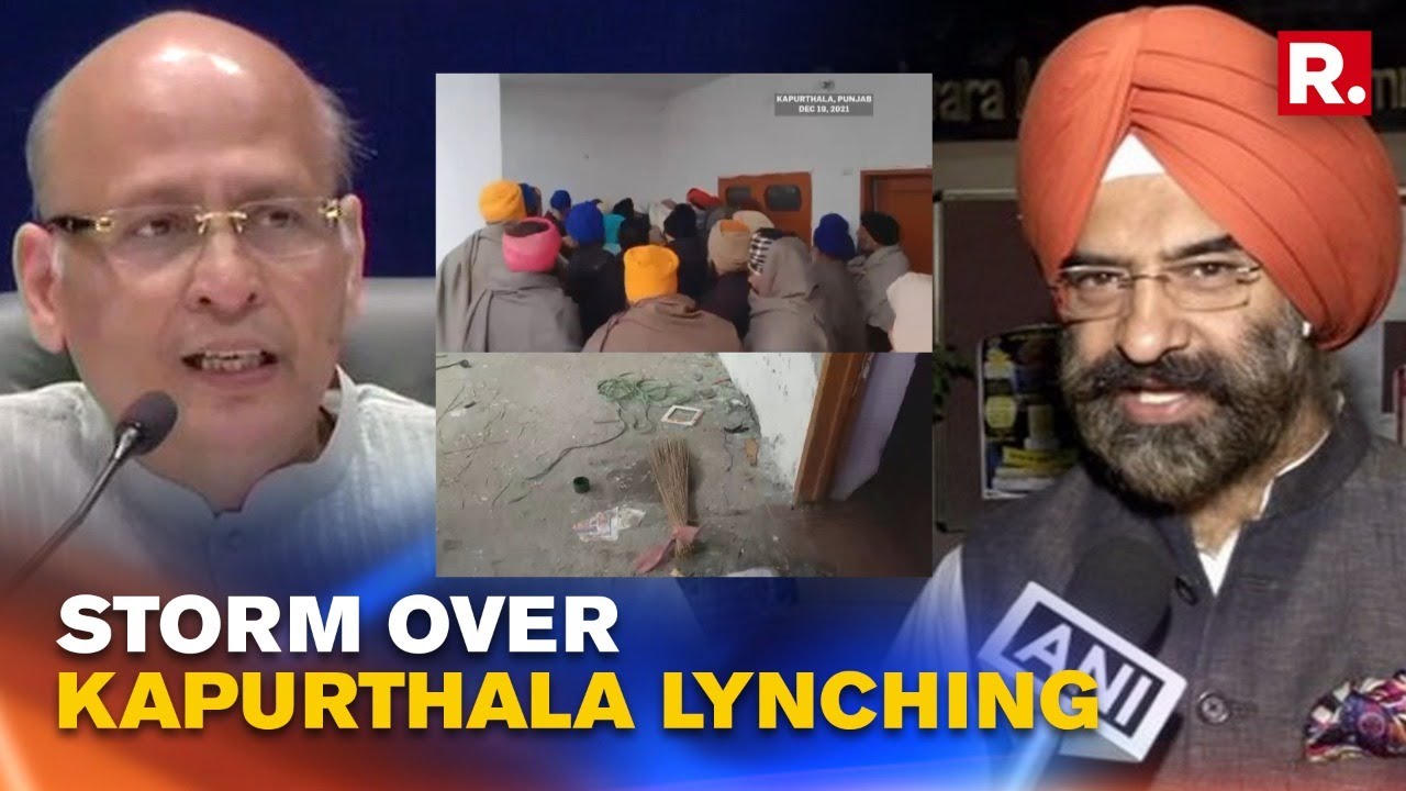 'Dire Law And Order Situation In Punjab', BJP Slams Congress Over Alleged Sacrilege Incident