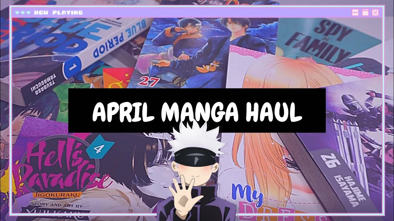 APRIL MANGA HAUL PART 1!!! 20+ VOLUMES!!