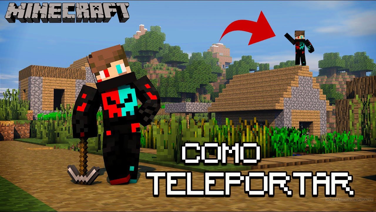 COMO SE TELEPORTAR NO MINECRAFT Para uma Coordenadada ( TELETRANSPORTAR )