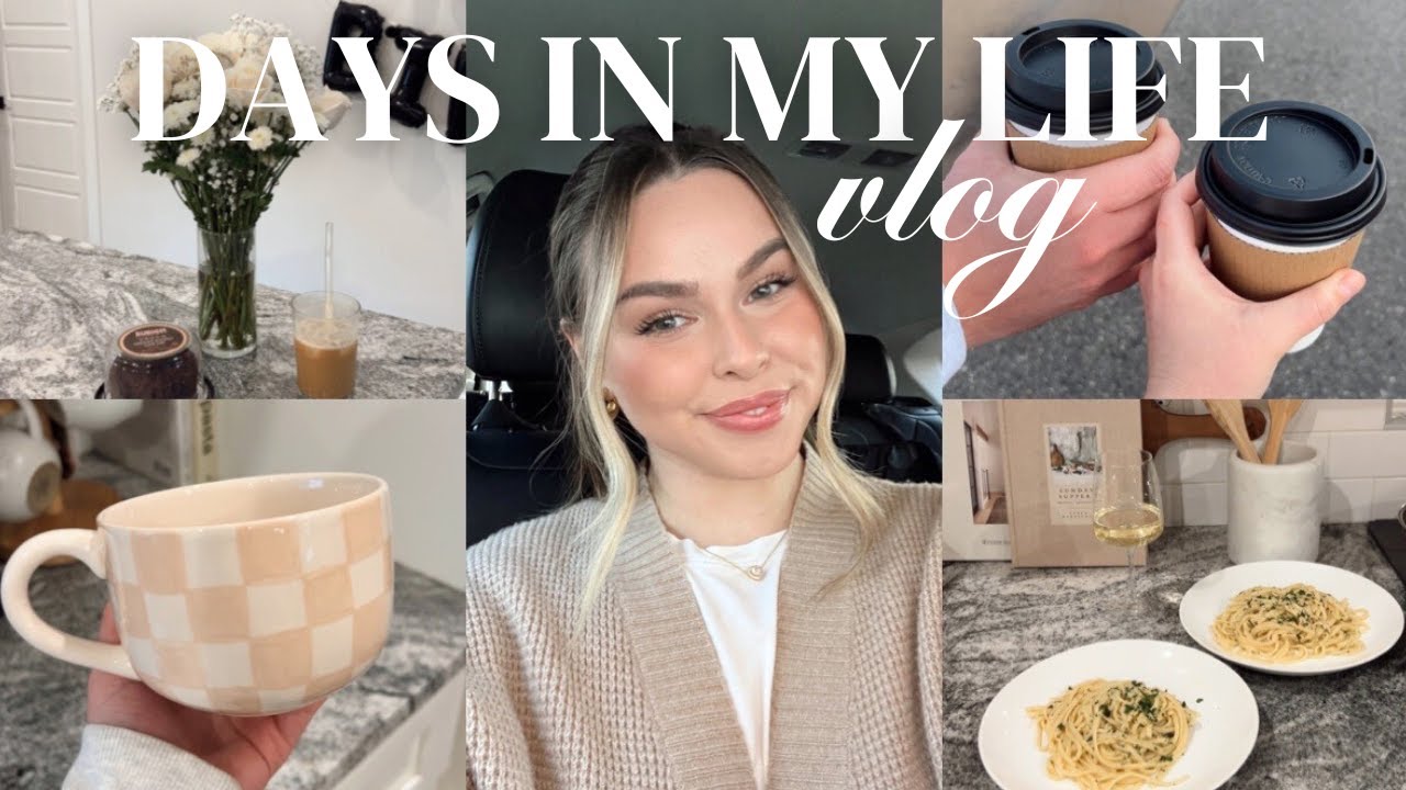 DAYS IN MY LIFE | my 27th birthday, painting pottery, birthday haul, white wine pasta + more!