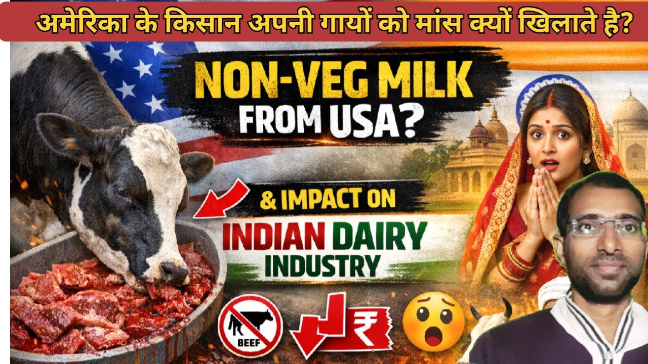 Why American farmers feed their cattle  Meat and blood ! 😱 ! I live
