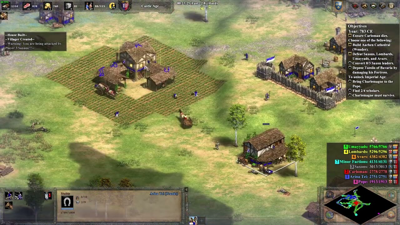 AoE2:DE - Victors and Vanquished - Charlemagne (768)