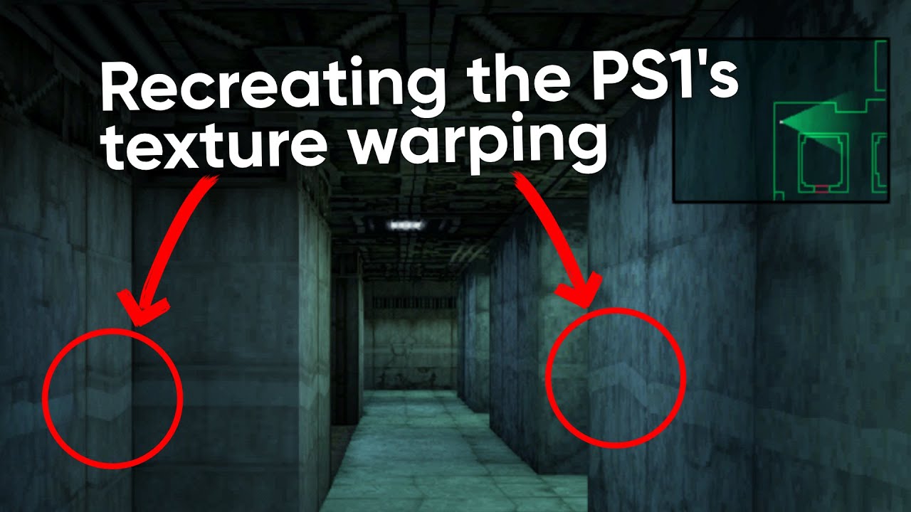 Recreate the PS1's Affine Texture Warping with Unity Shaders