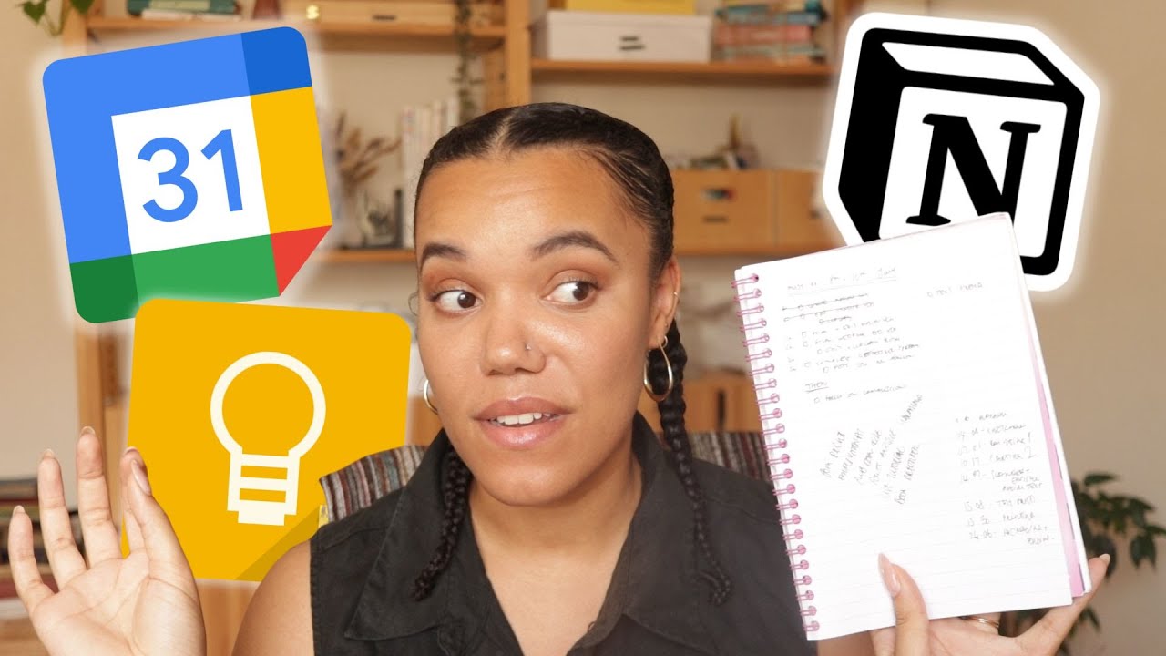 📅 How I Organise My Entire Life · Notion, Bullet Journal, Google Calendar + Keep 📅