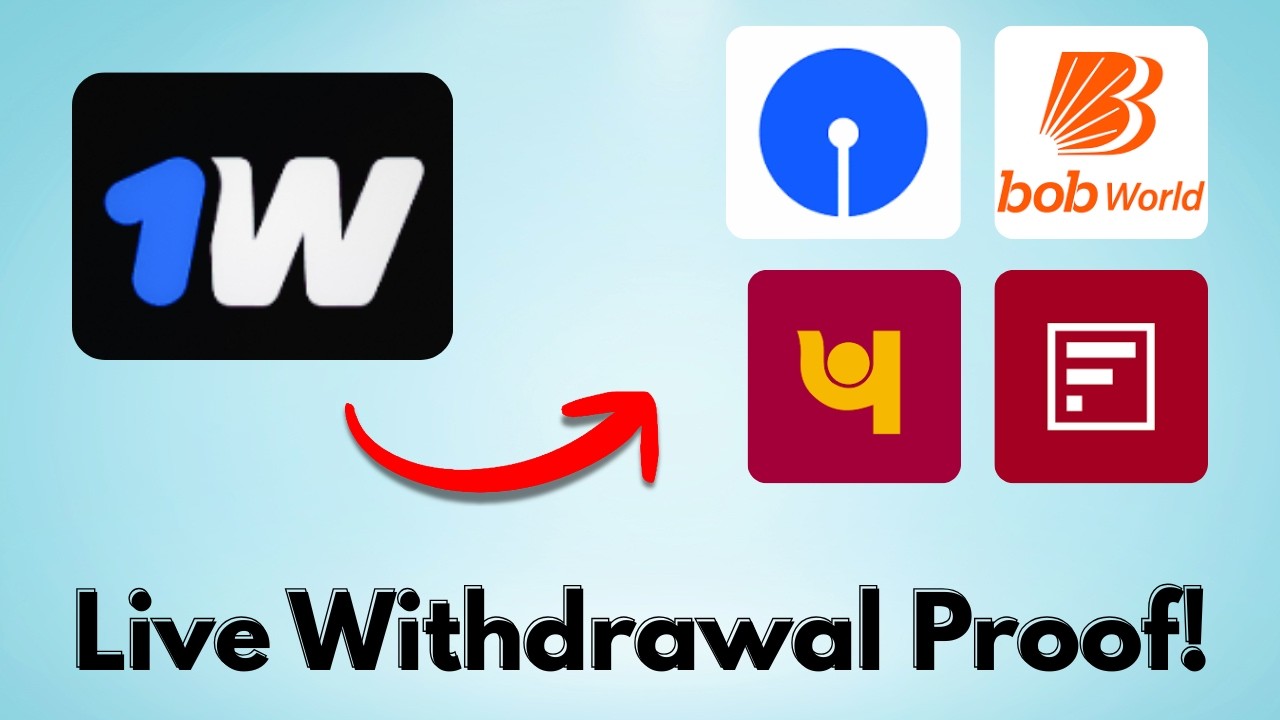 1Win Live Withdrawal Proof | How to Withdraw 1Win to Bank Account (IMPS)