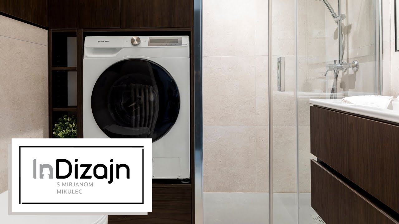 MAKEOVER – ''muška'' kupaonica od samo 4 m2  (InDizajn & Mirjana Mikulec)