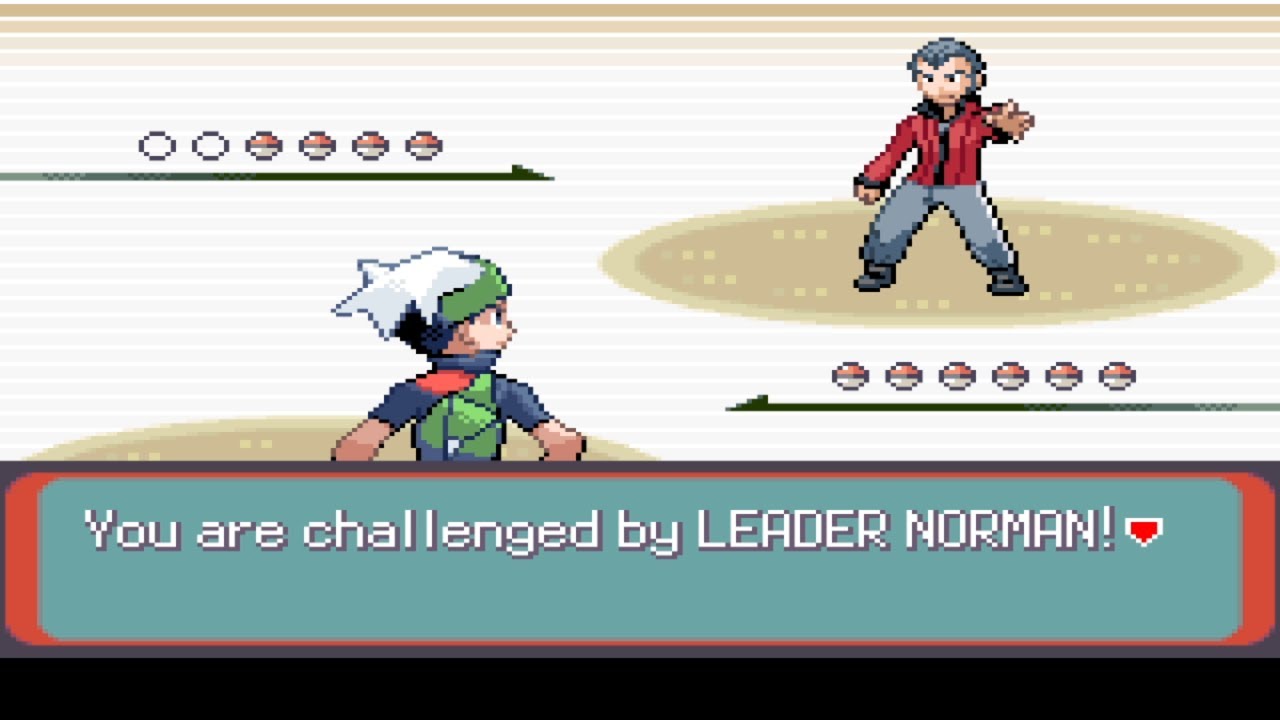 Pokemon Contemporary Emerald - Gym Leader Norman