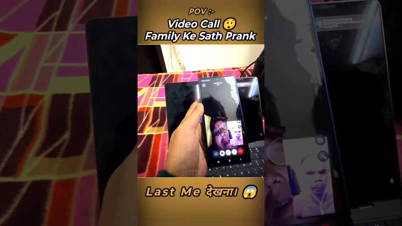 Family Prank Over Video Call (EXTREMELY AWKWARD) Sourav Joshi Vlogs 