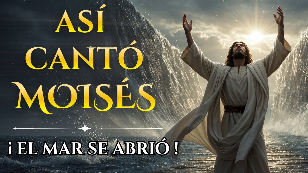 EL HIMNO DE MOISES CUANDO DIOS ABRIÓ EL MAR | Así sonó el canto de Moises para liberar a su pueblo