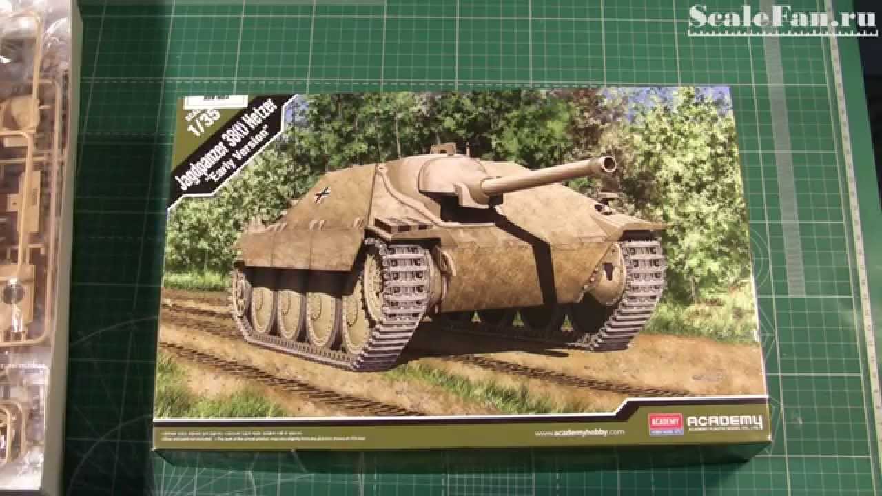 ACADEMY Jagdpanzer 38t Hetzer Early Version scale model 1/35