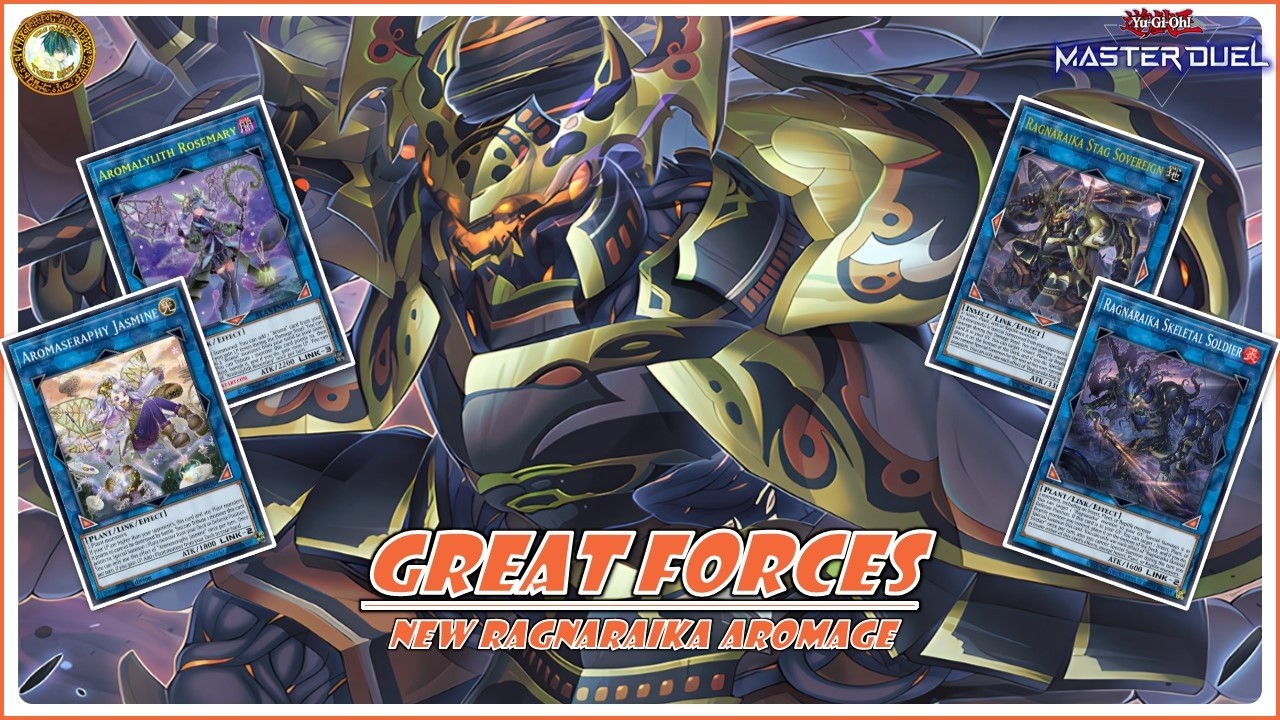 AROMAGE RAGNARAIKA 🗿 Aromalilith Rosemary Stag Sovereign / BEST INSECT PLANT [Yu-Gi-Oh! MASTER DUEL]