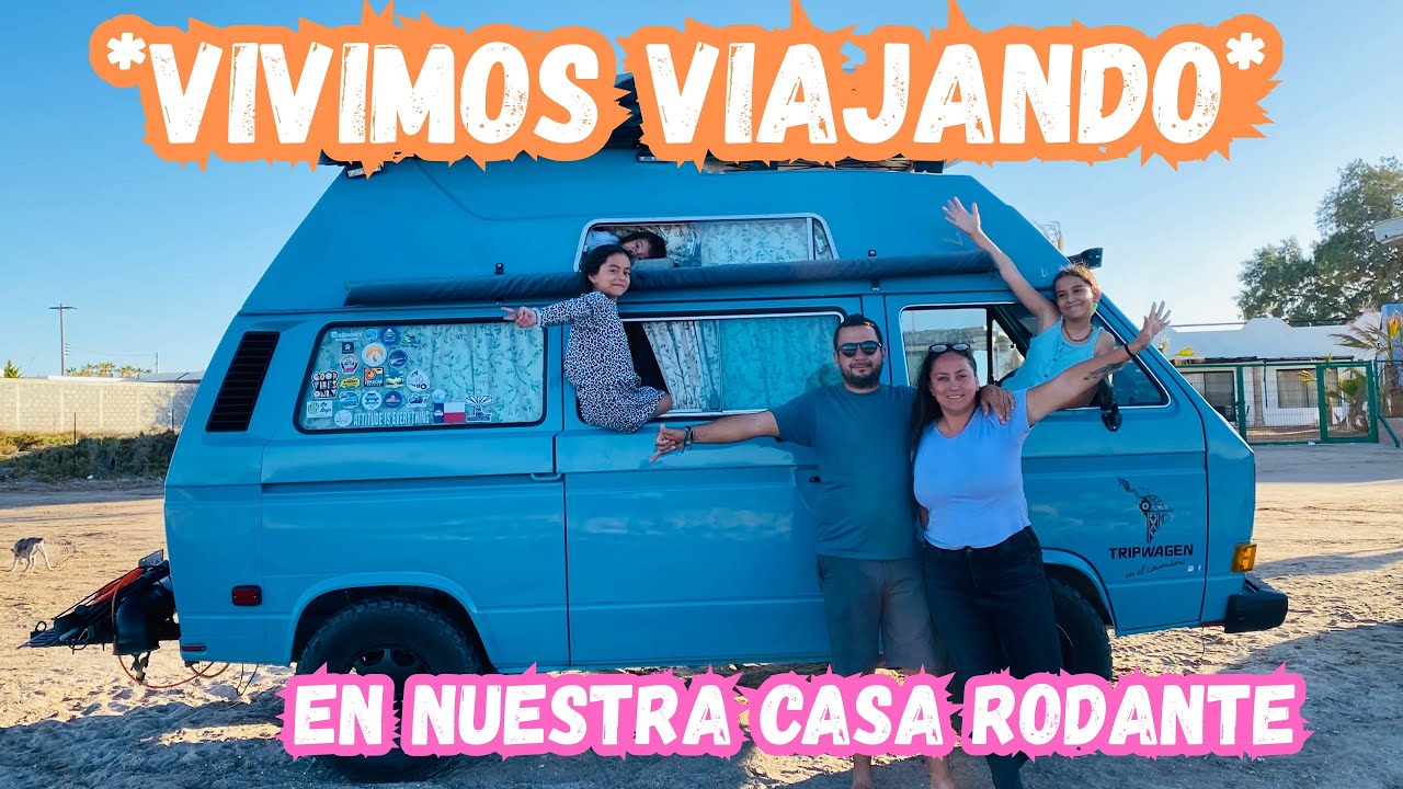 Vivimos en la calle 🛑❌ en nuestra casa rodante🚎, así pasamos Semana Santa!! Demasiada Gente🤯🌴🌊