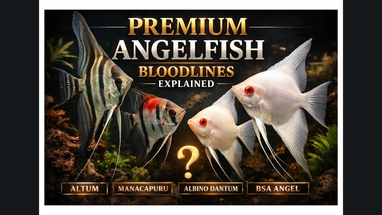 Premium Angelfish Guide | Altum, Manacapuru, Albino Dantum, BSA Explained | Blessings Aquarium