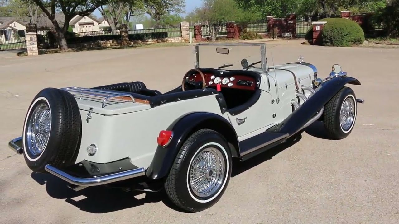 1929 Mercedes Replica, 1980 Gazelle built in Miami Florida, on bring a trailer