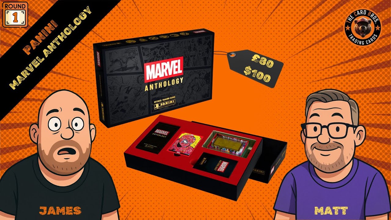 АБСОЛЮТНО НОВЫЙ! Набор Panini Marvel Anthology Hobby Box