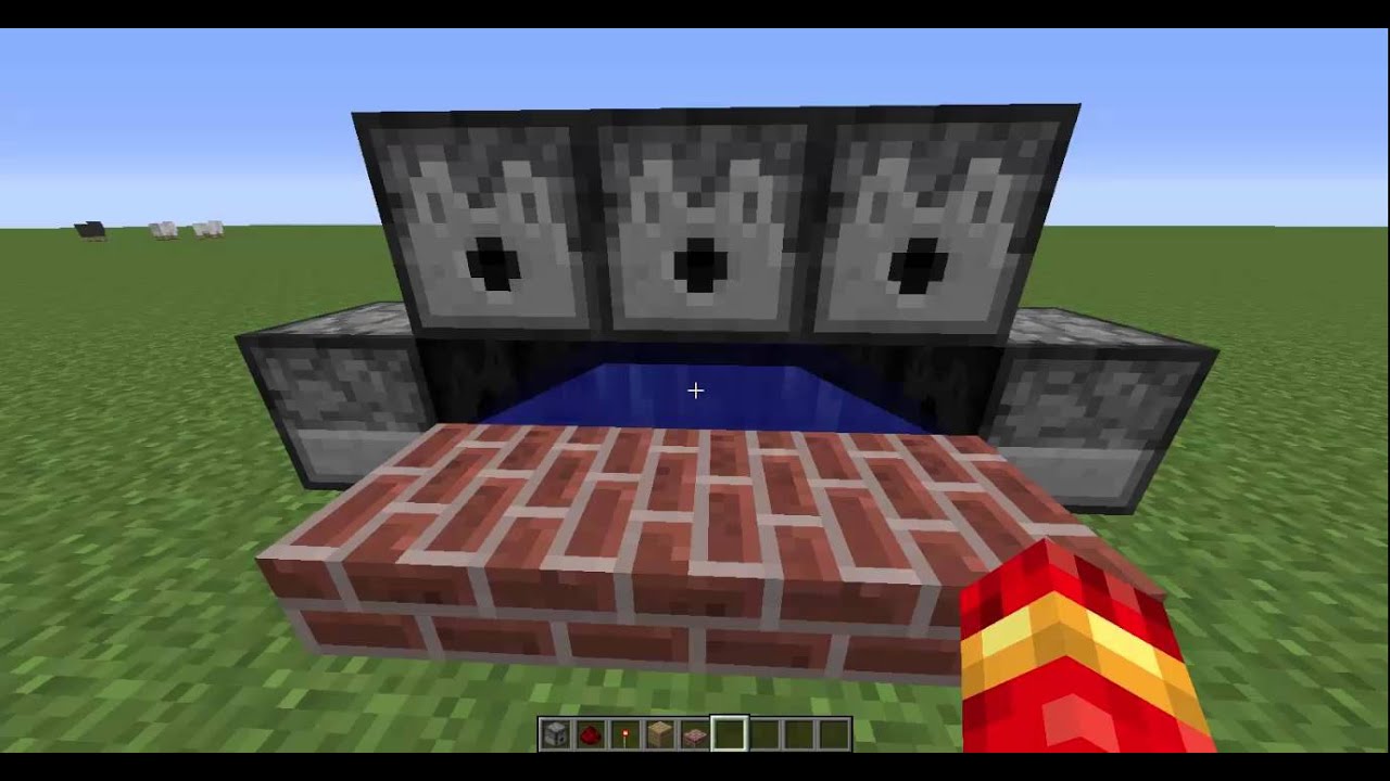 NOUVEAUTE- mitrailleuse a tnt sur minecraft