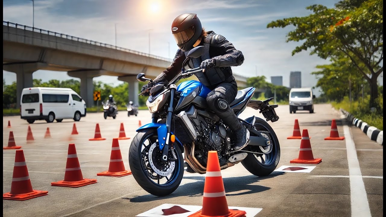 Plateau en Pratique : Affiner Mes Manœuvres pour le Permis A 🏍️ #3