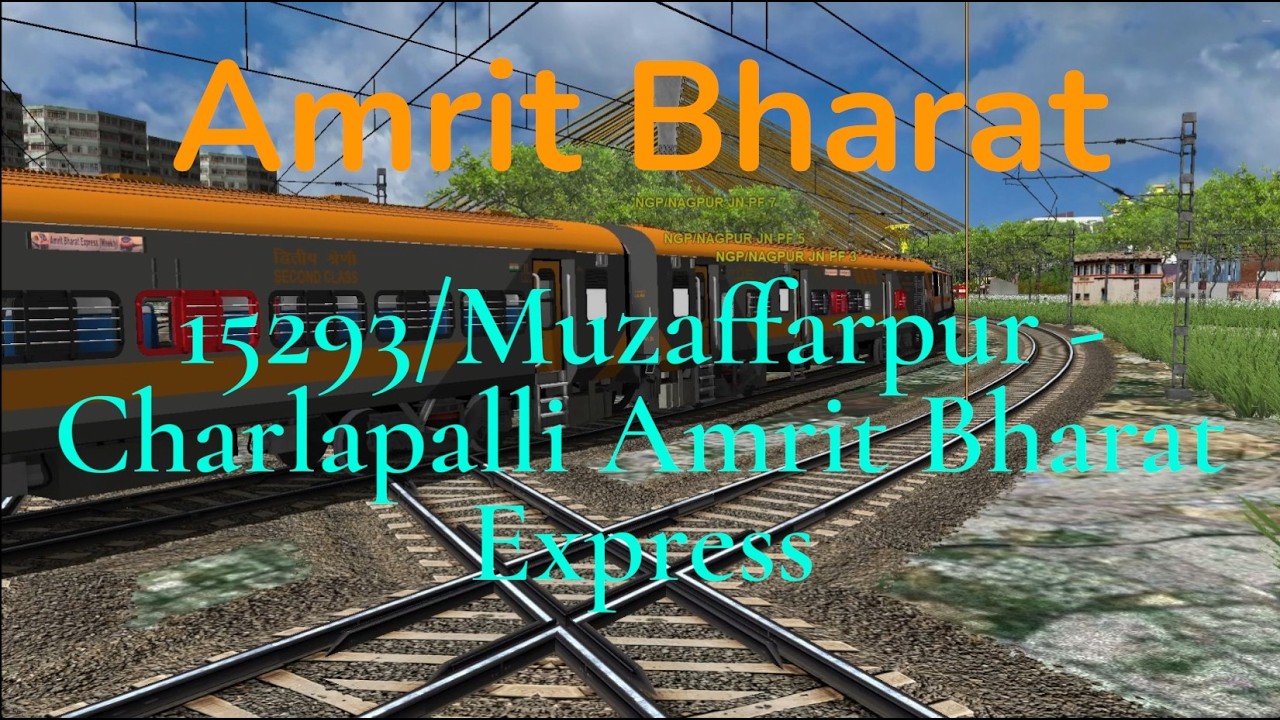 Amrit Bharat 15293/Muzaffarpur - Charlapalli Amrit Bharat Express