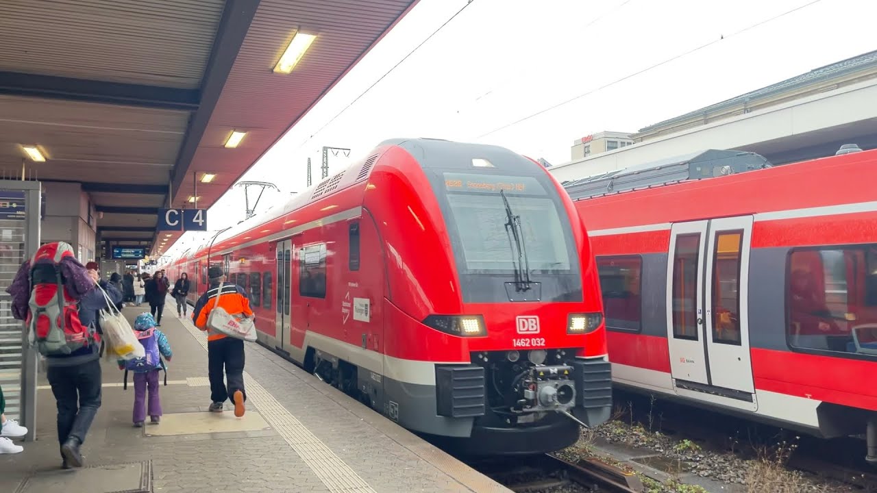 Impressionen vom neuen Desiro HC auf dem Franken-Thüringen-Express