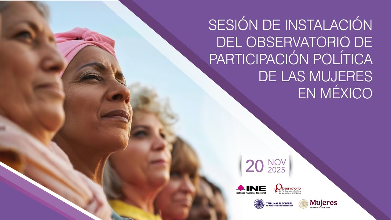 Sesi&oacute;n de Instalaci&oacute;n del Observatorio de Participaci&oacute;n Pol&iacute;tica de las Mujeres (20/11/2025)