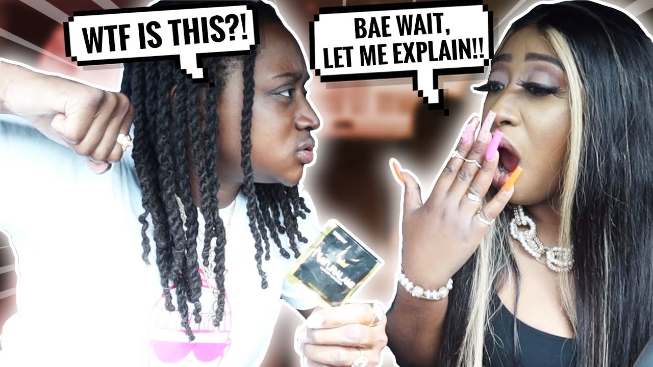 CONDOM PRANK ON GIRLFRIEND! I THINK IT'S OVER!