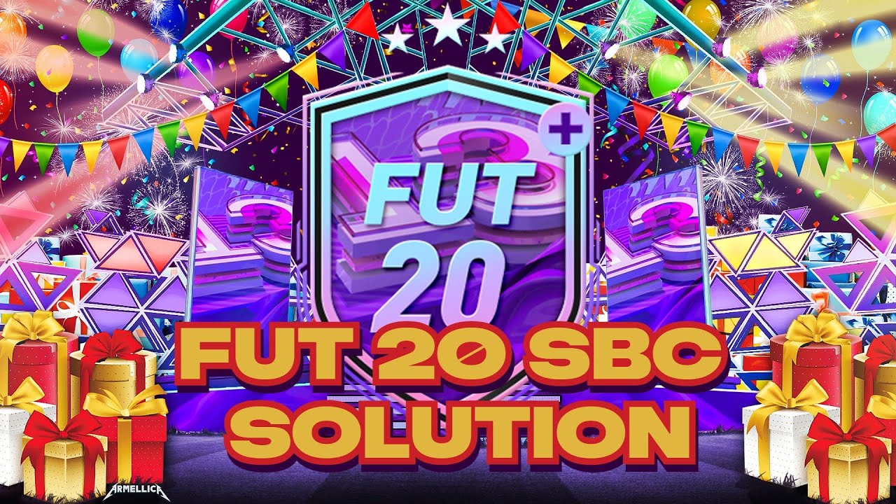 FUT 20 SBC SOLUTION FIFA 22