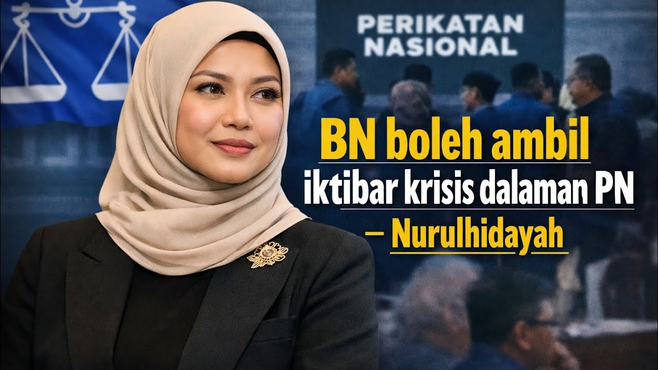 BN boleh ambil iktibar krisis dalaman PN – Nurulhidayah 